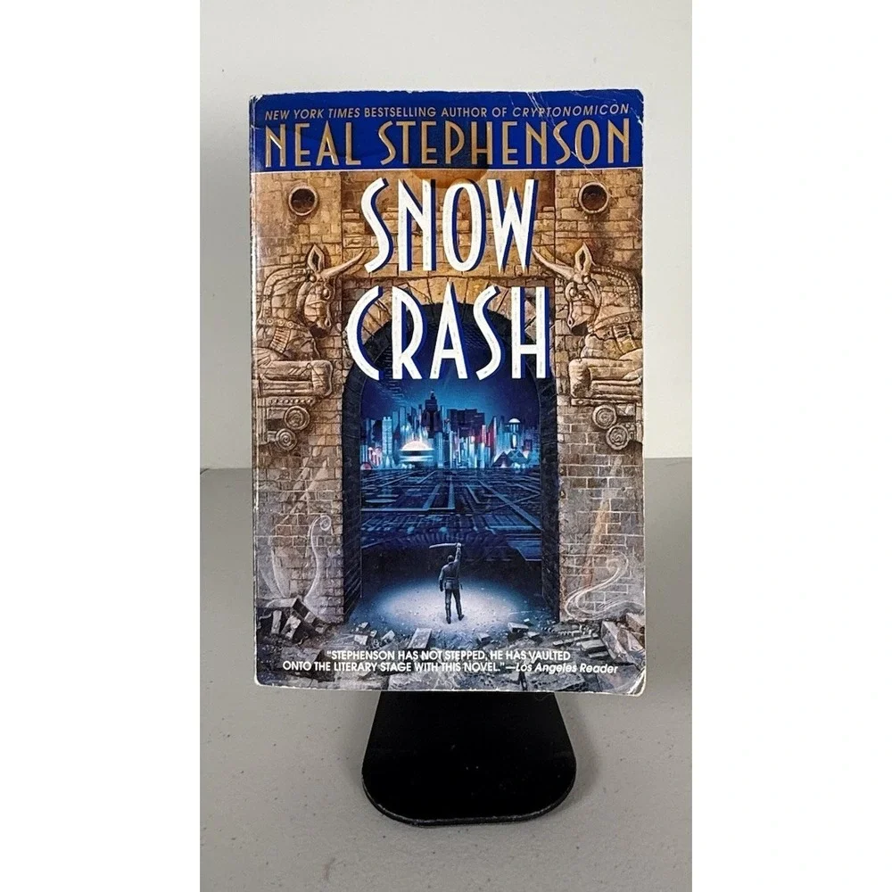 Snow Crash : A Novel by Neal Stephenson (2000, Trade Paperback) Unabridged Rare